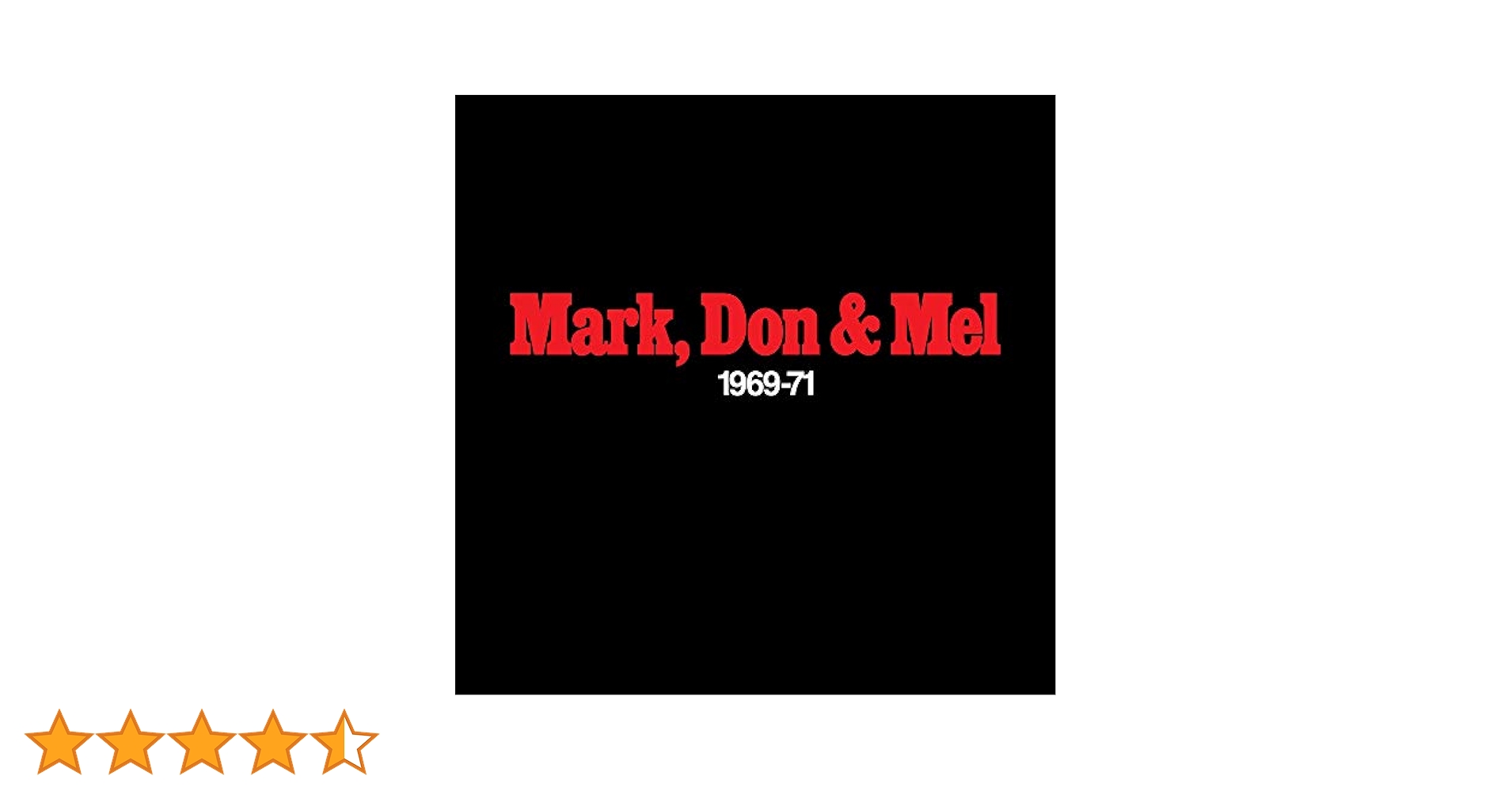 GRANDFUNK RAILROAD - Mark, Don & Mel 1969-71 Greatest Hits